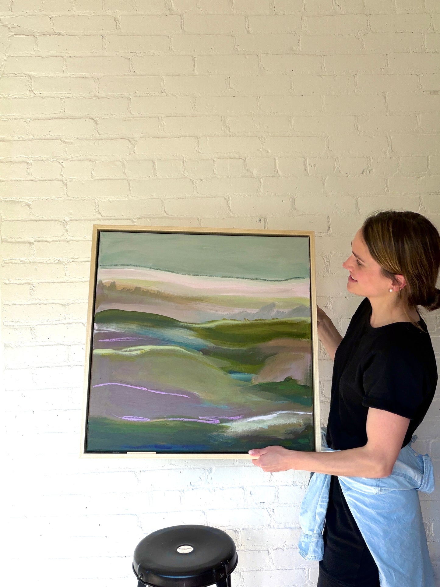 24" x 24" | Where lavender grows