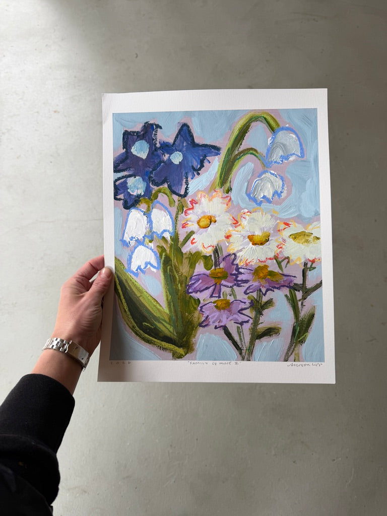 Wildflowers | Multiple variations | 12" x 10" (on 14" x 11" paper)