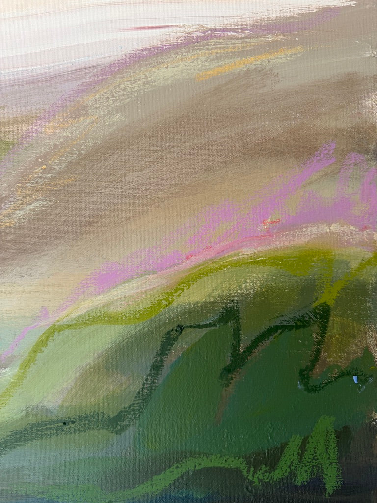 40" x 30" | Peachy queen