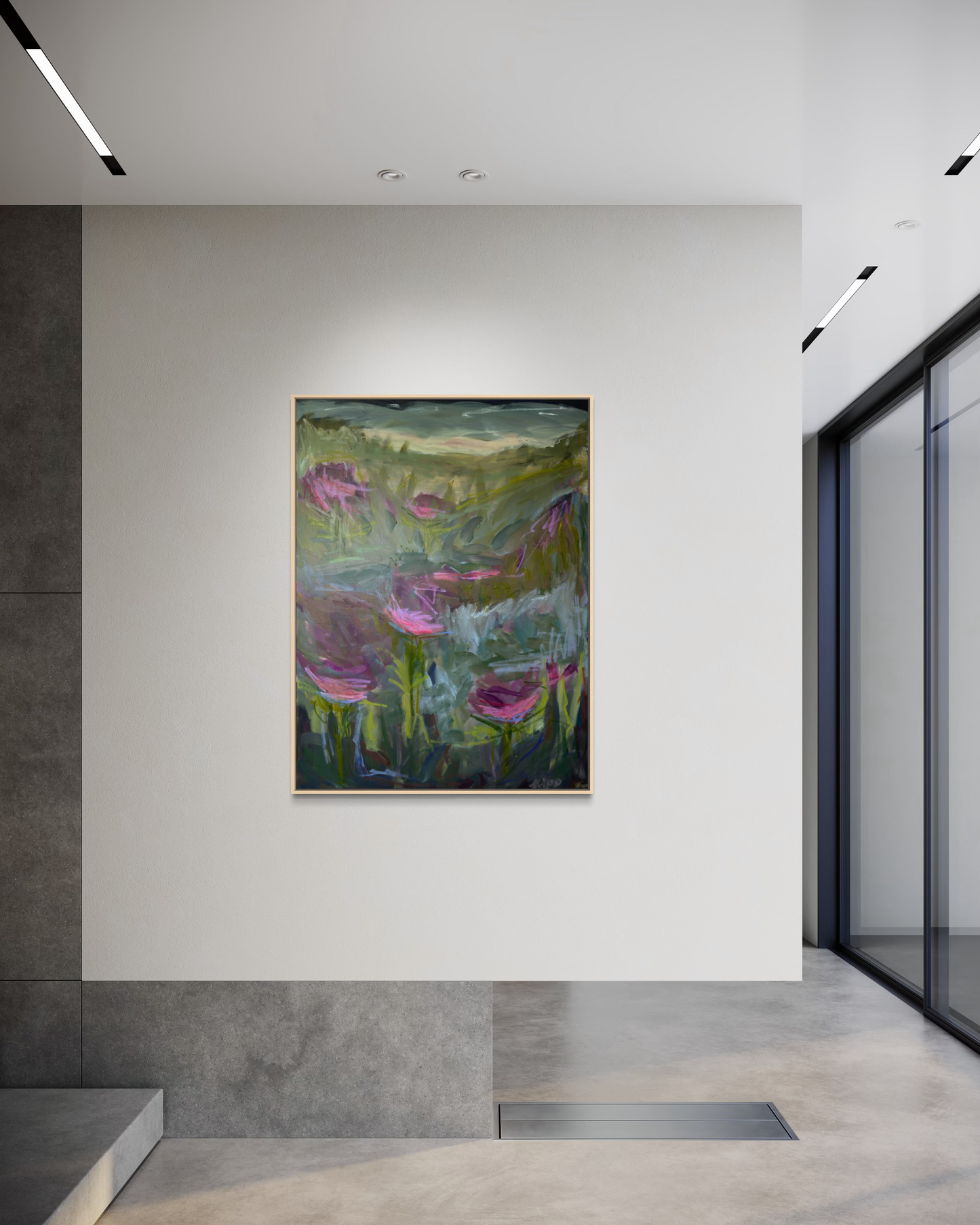 48" x 36" | Onward and upward