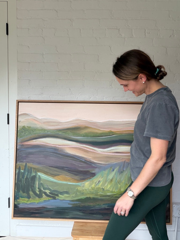 36" x 48" | Something to ponder