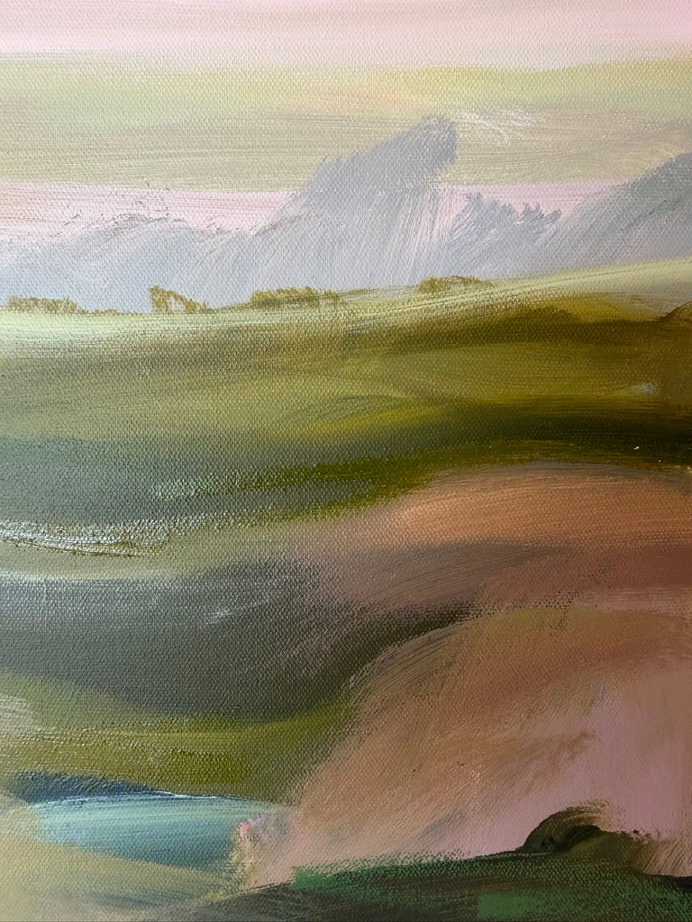 24" x 24" | Where lavender grows