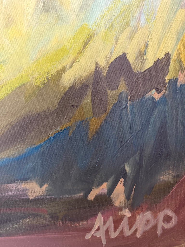 36" x 48" | Something to ponder