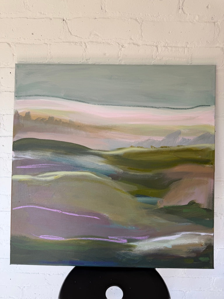 24" x 24" | Where lavender grows