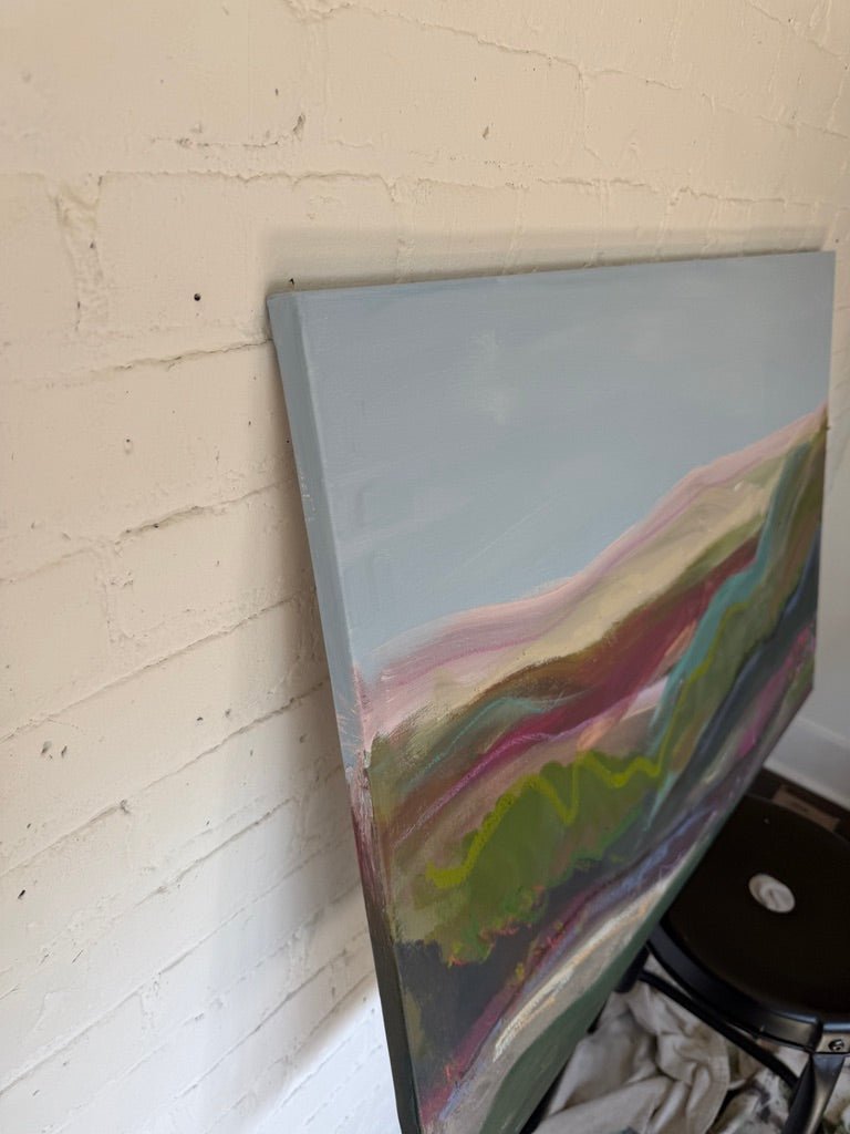 24" x 36" | Rose-colored memories
