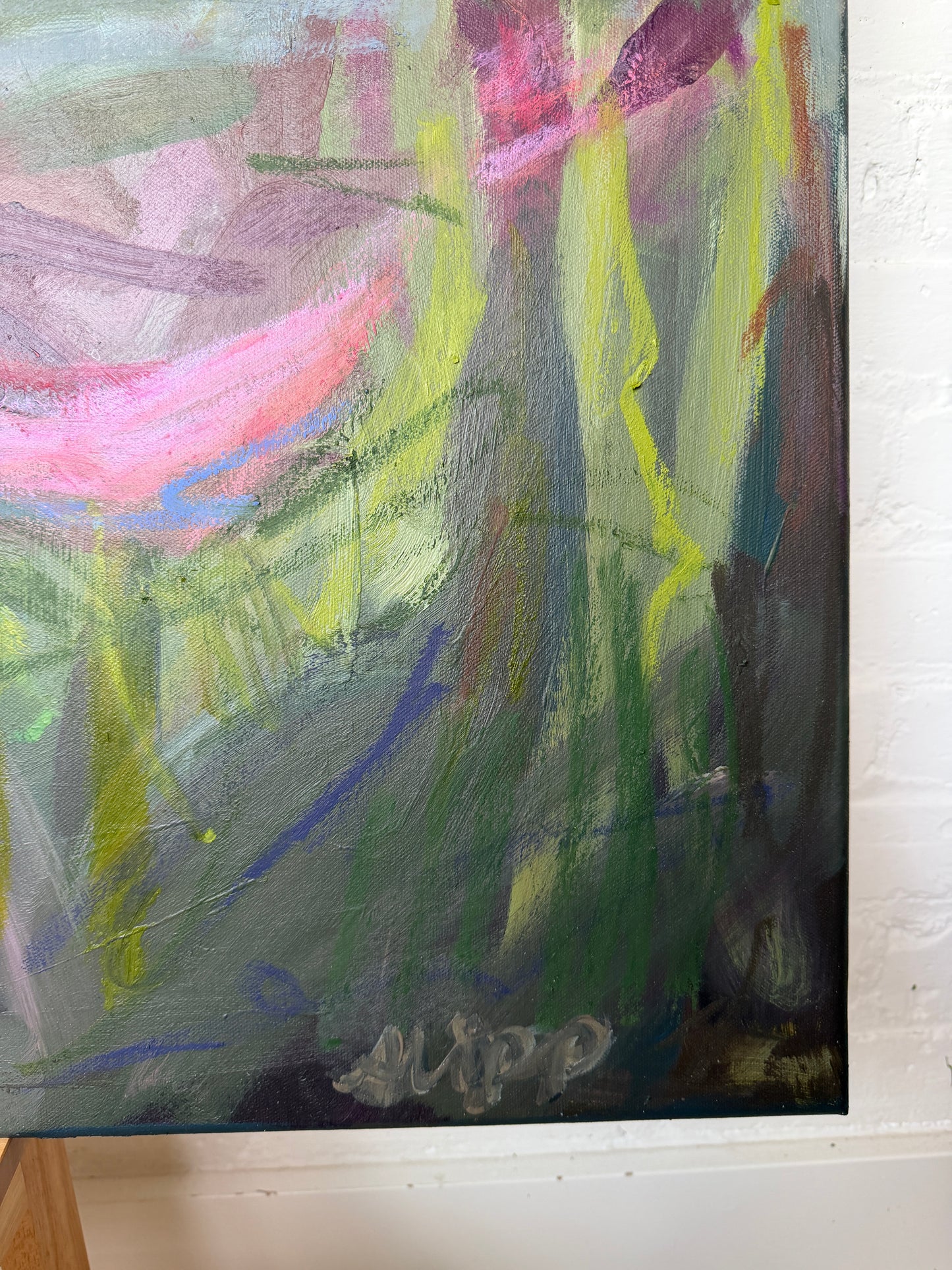 48" x 36" | Onward and upward