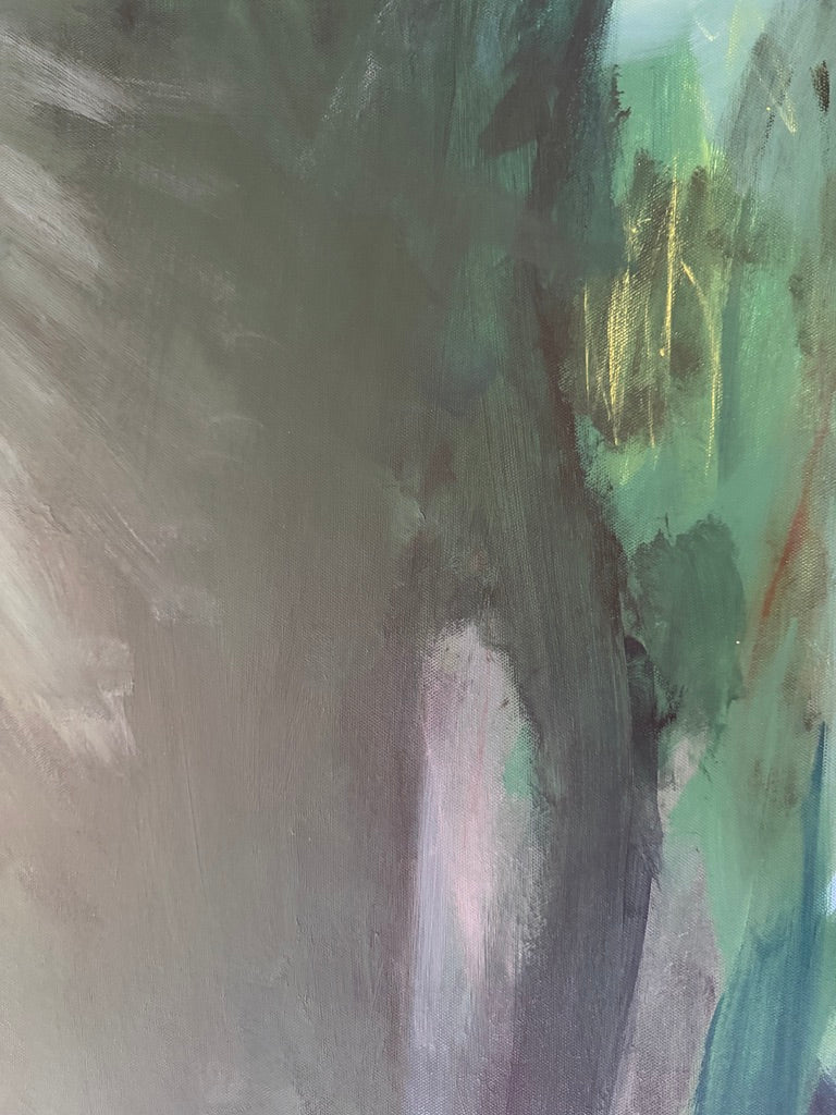 (set of 2) 48" x 36" Mixed Media on Canvas
