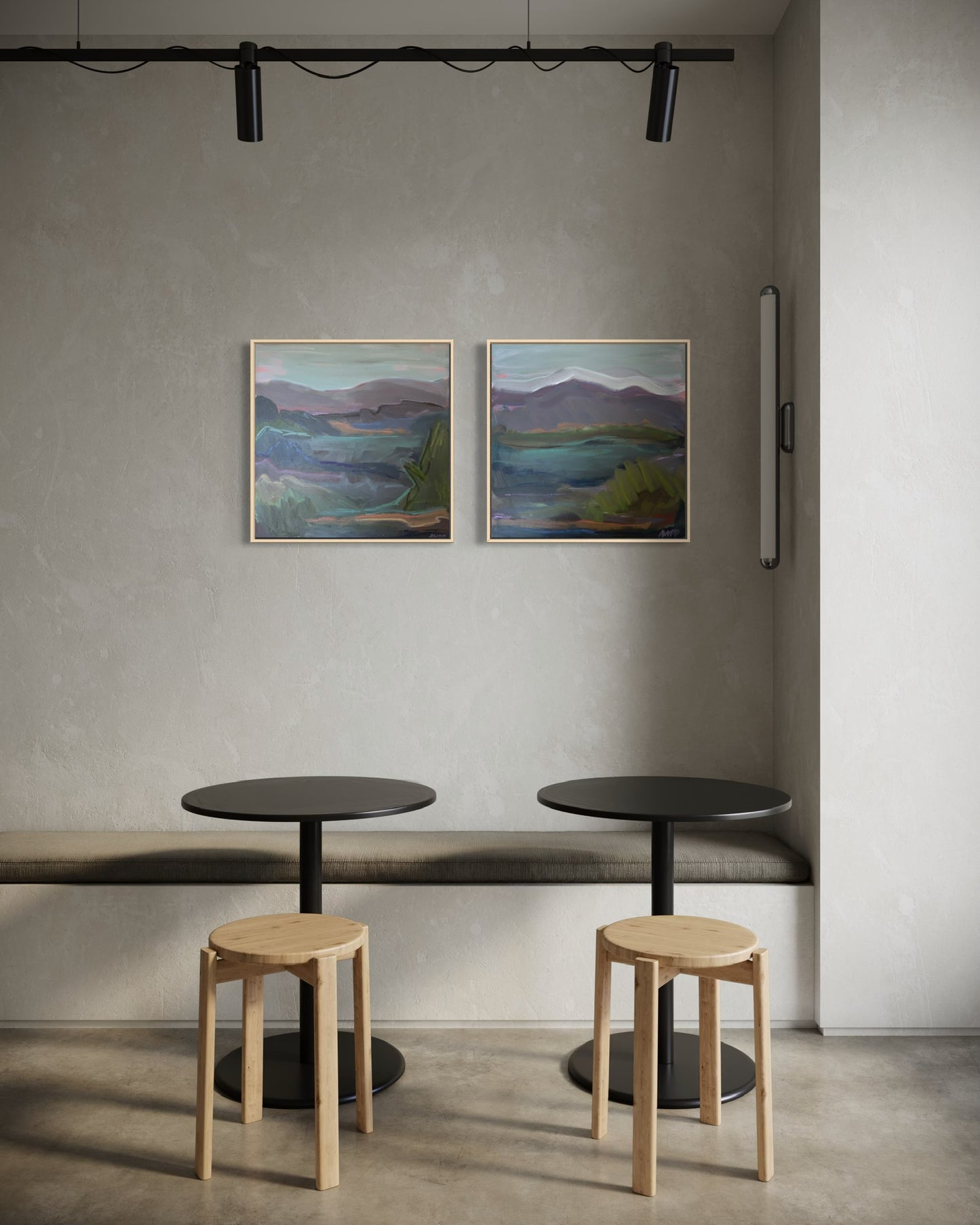 24" x 24" | Alpine secret I