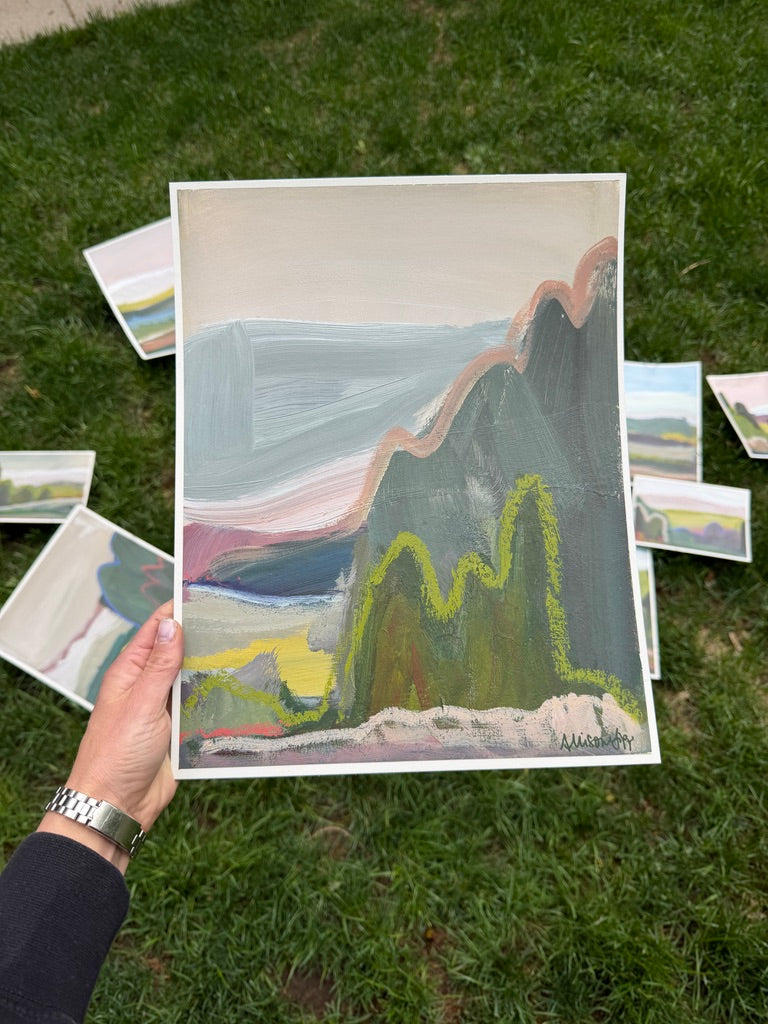 (Sizes vary) | Landscapes on paper