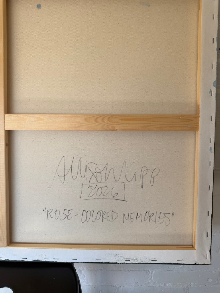 24" x 36" | Rose-colored memories