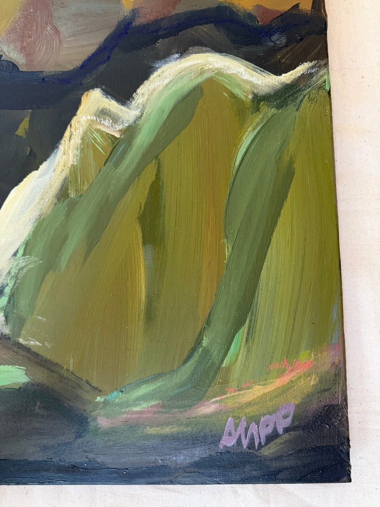 24" x 36" | All she carries