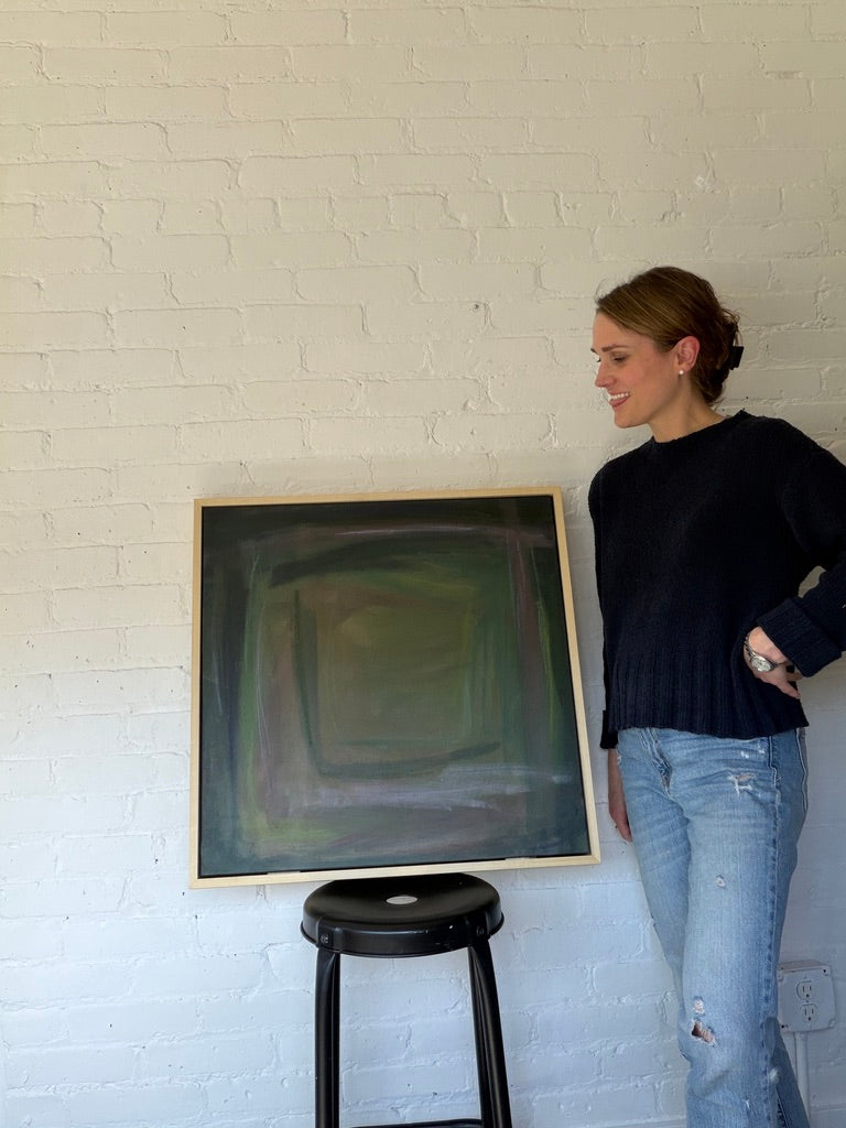 24" x 24" | Before the bloom, II