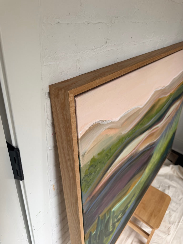 36" x 48" | Something to ponder