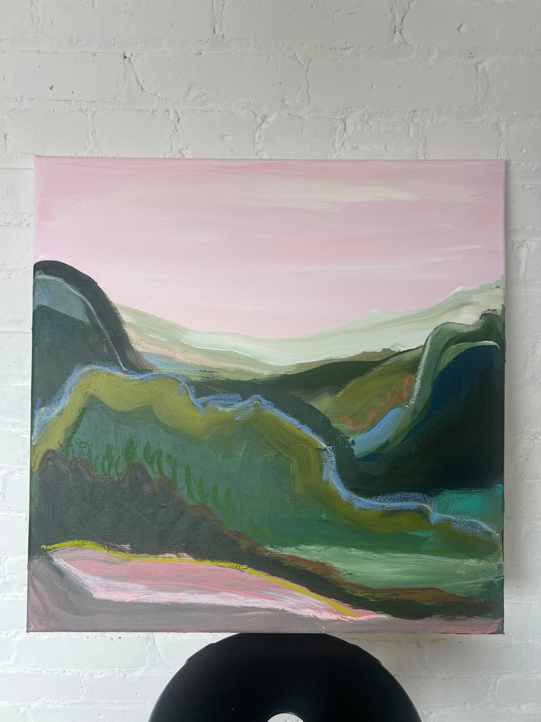 24" x 24" Abstract Landscape