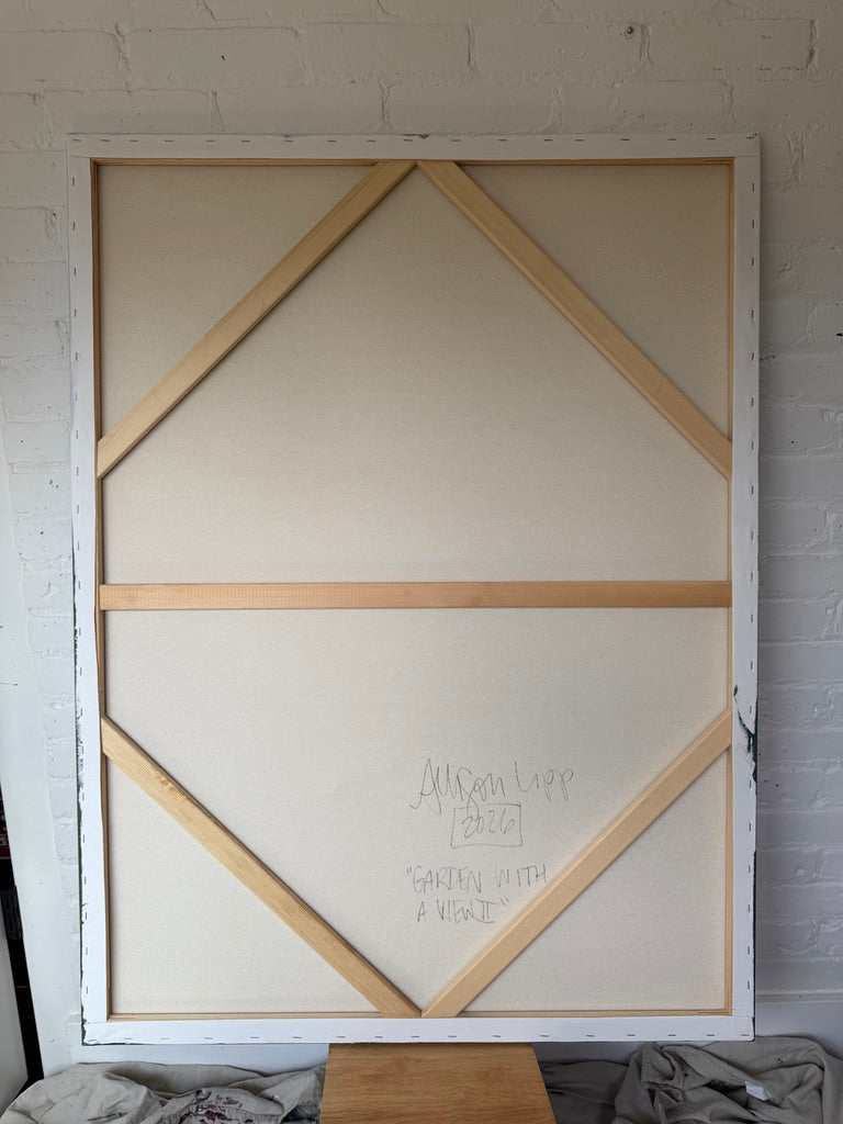48" x 36" | Garden with a view, II