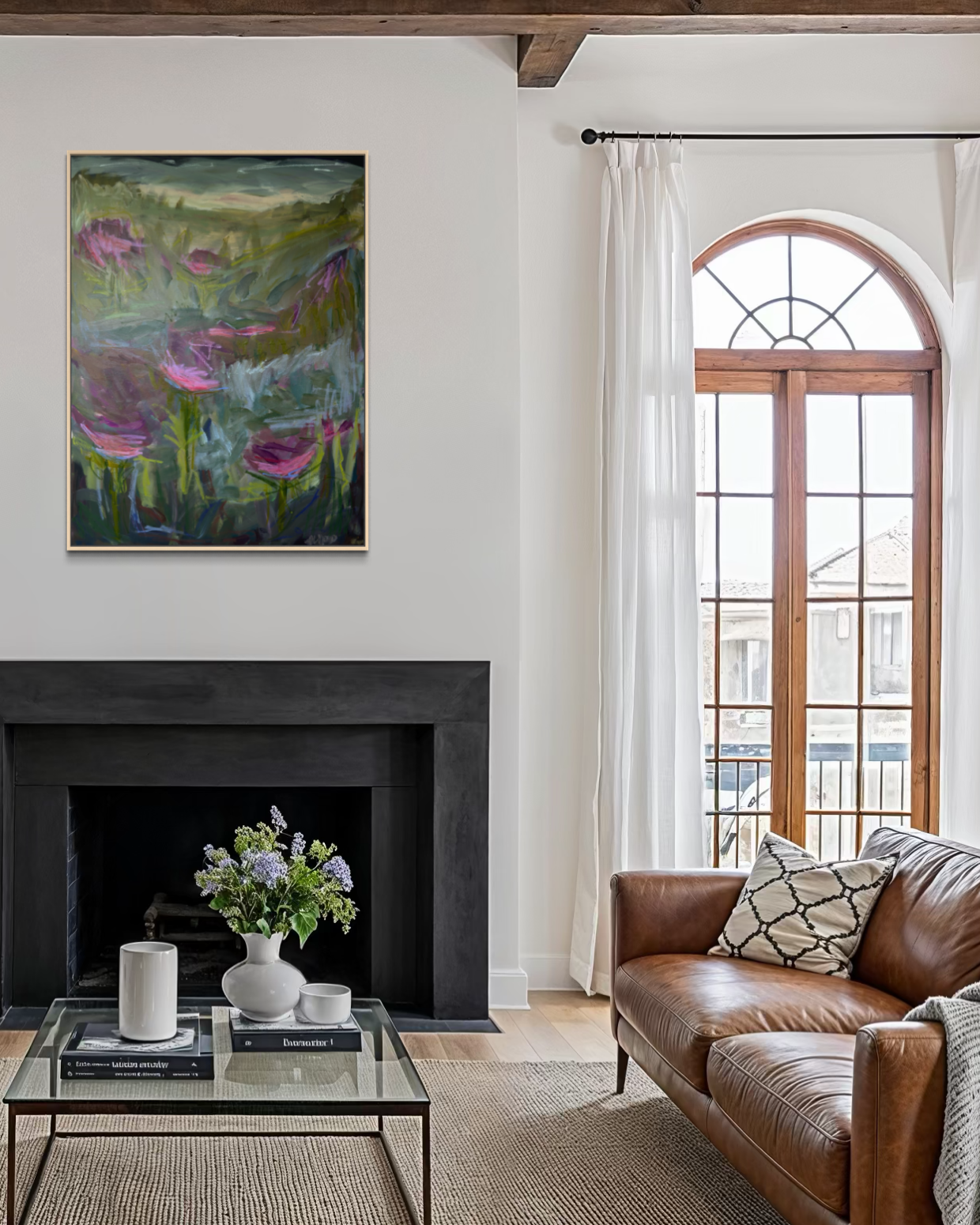 48" x 36" | Onward and upward