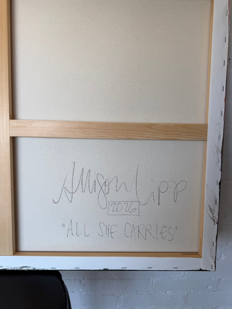 24" x 36" | All she carries