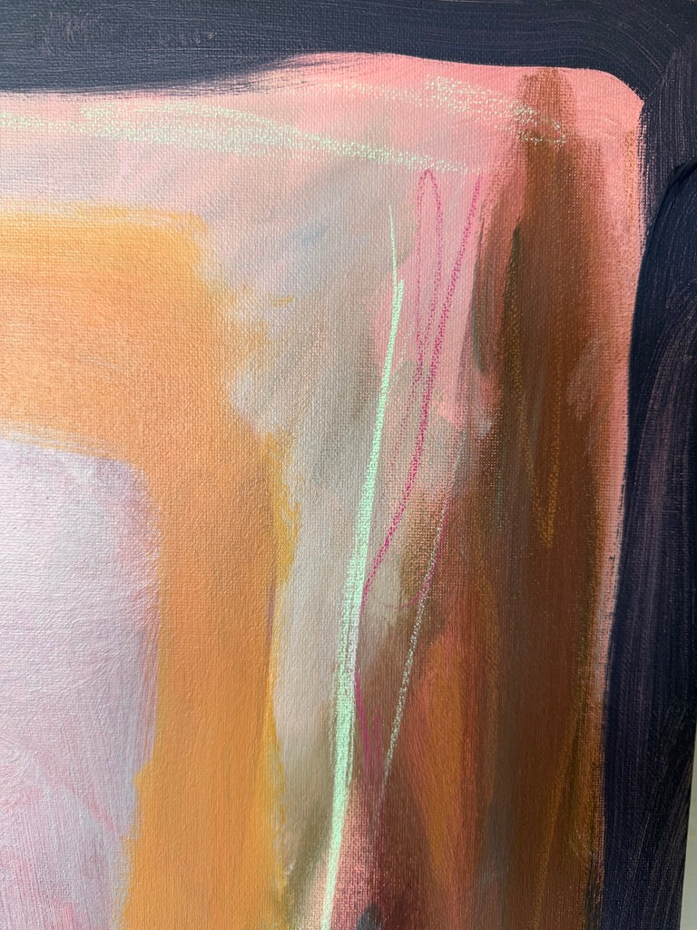 36" x 48" Acrylic and oil stick on canvas