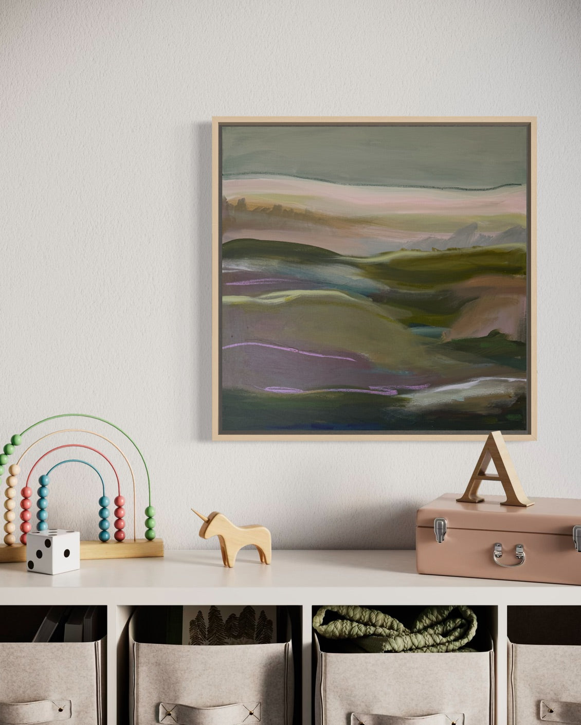 24" x 24" | Where lavender grows