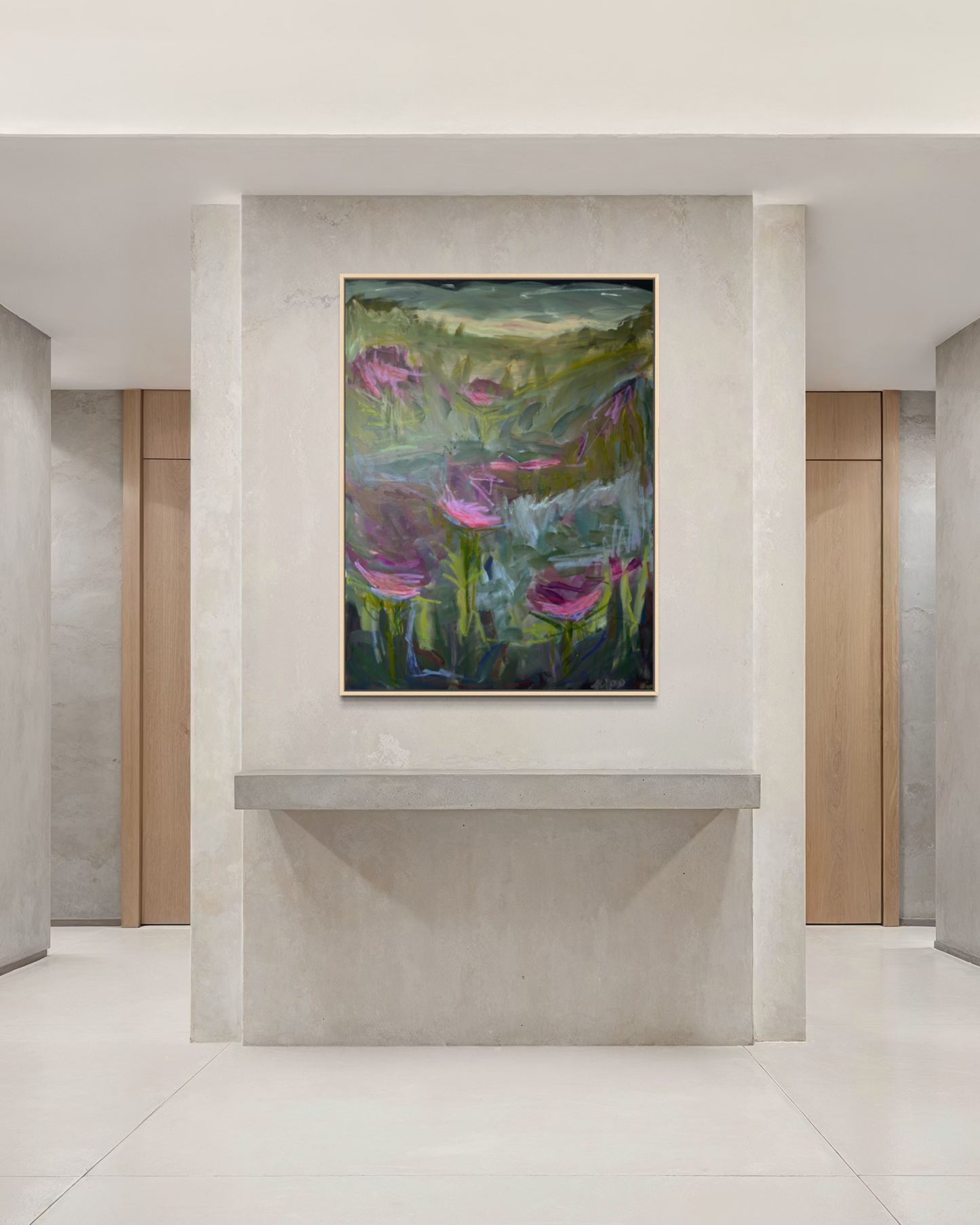 48" x 36" | Onward and upward