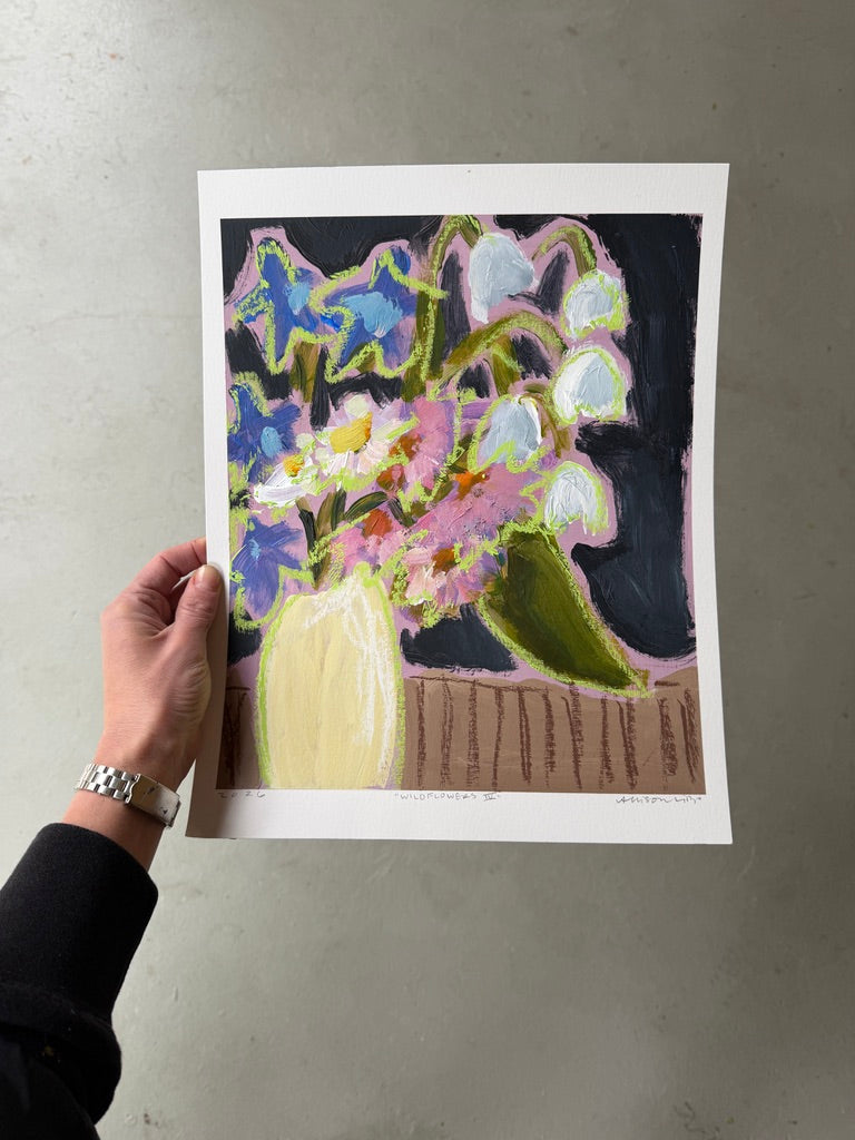 Wildflowers | Multiple variations | 12" x 10" (on 14" x 11" paper)