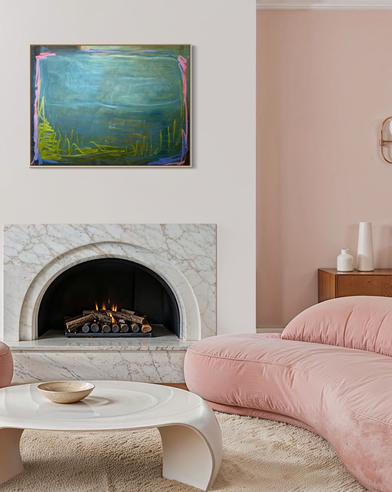 36" x 48" | Afternoon Splash