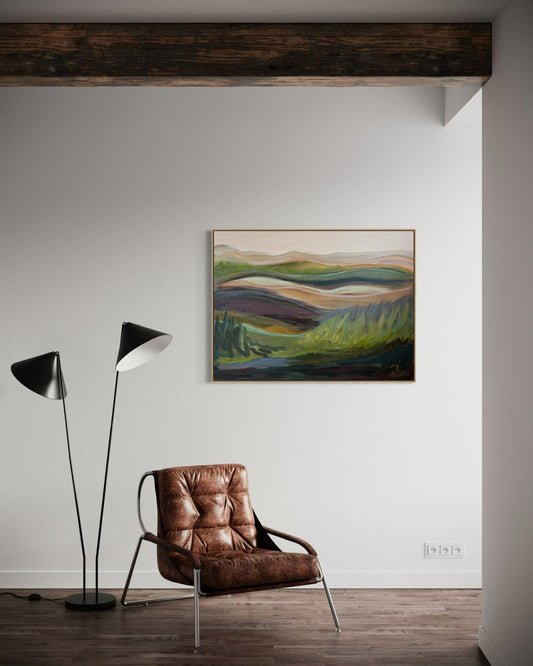 36" x 48" | Something to ponder