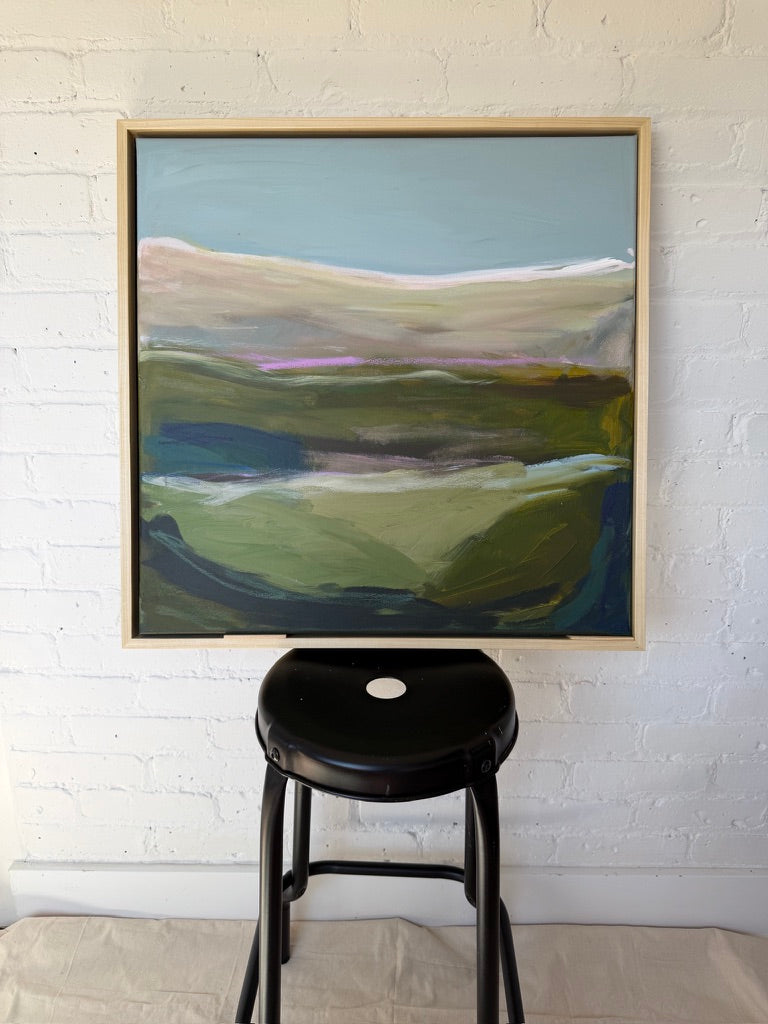 24" x 24" | New growth