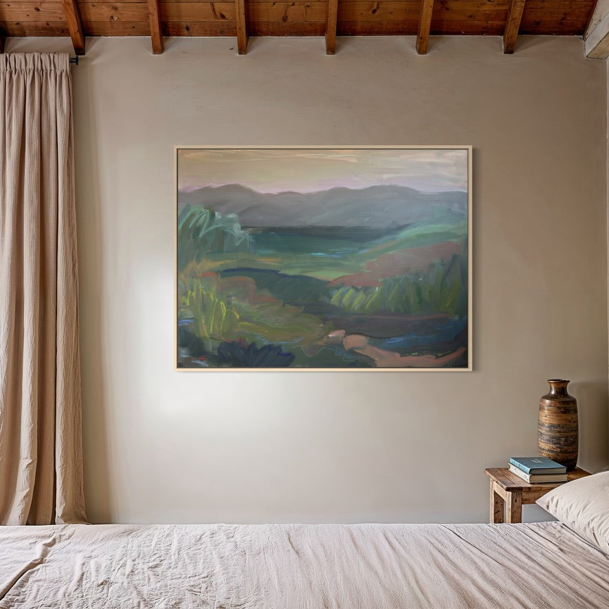 36" x 48" | Out of office forever