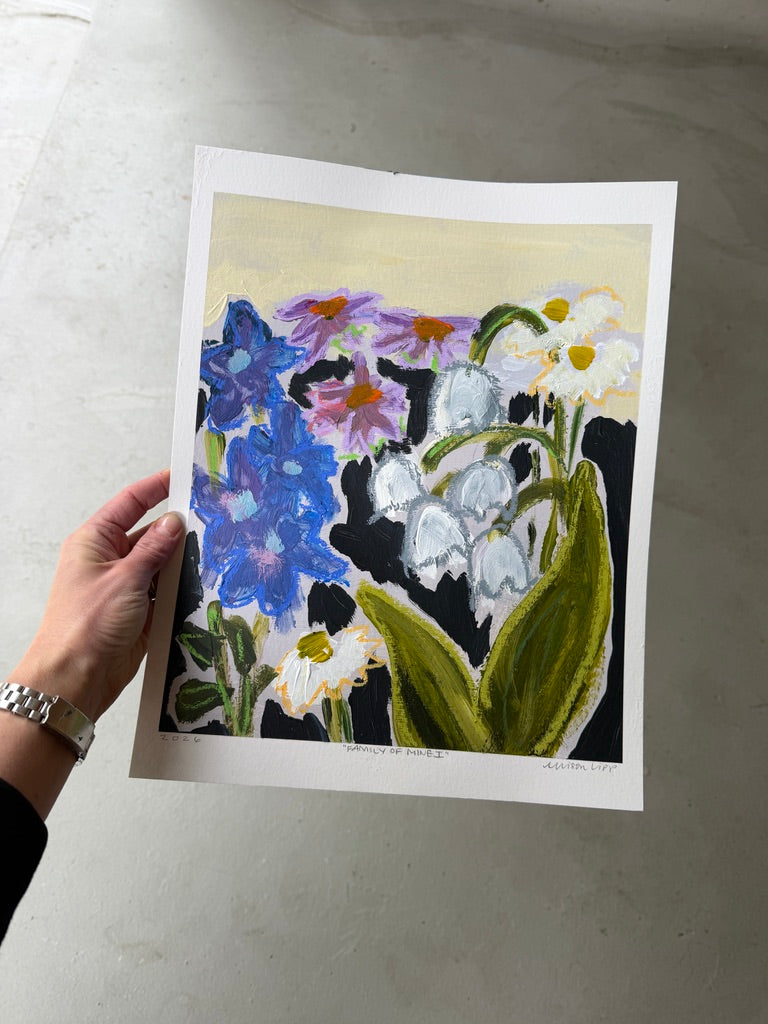 Wildflowers | Multiple variations | 12" x 10" (on 14" x 11" paper)