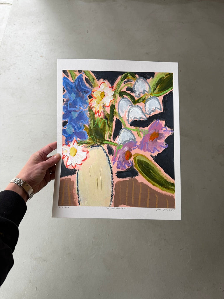 Wildflowers | Multiple variations | 12" x 10" (on 14" x 11" paper)
