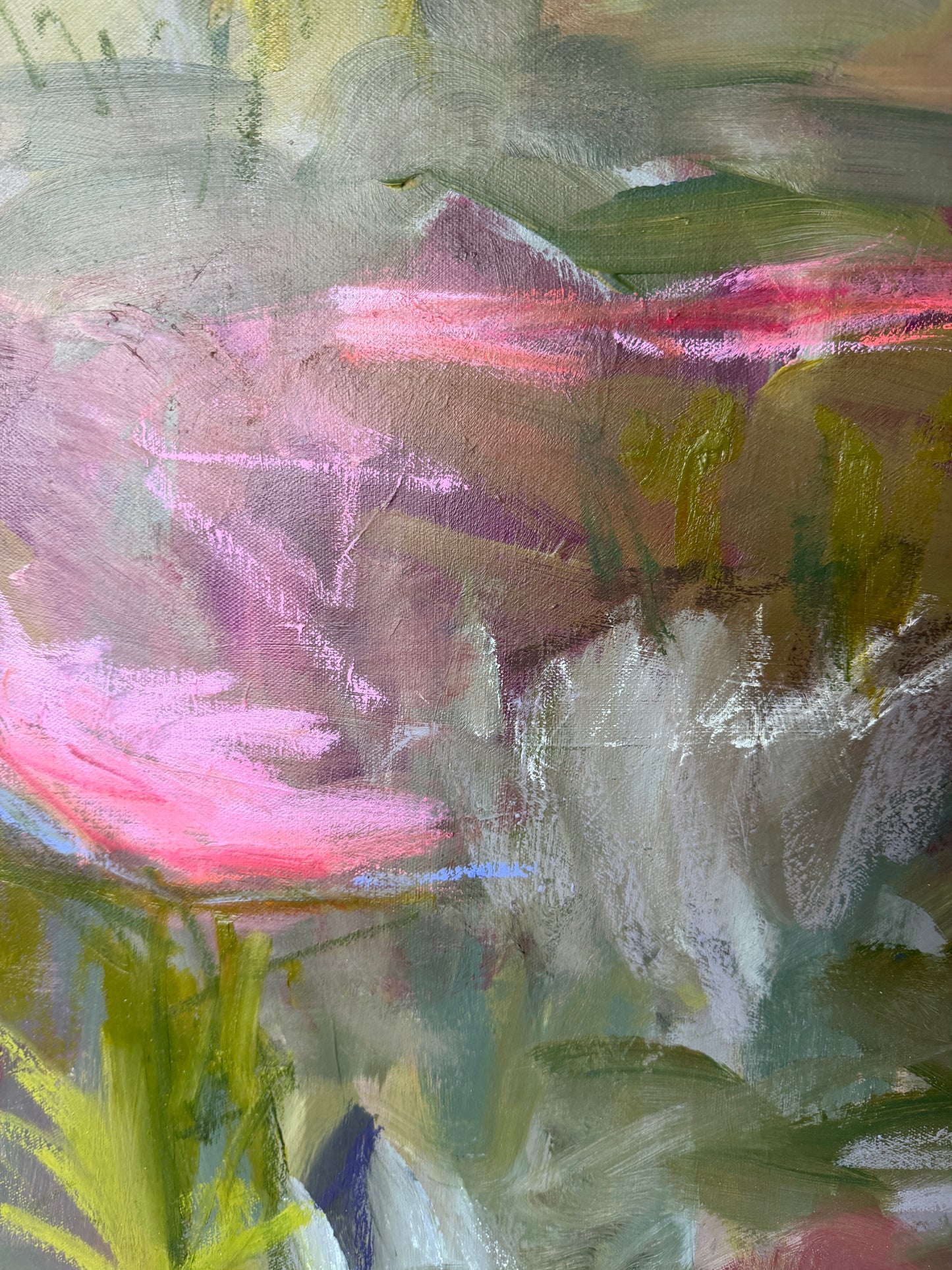 48" x 36" | Onward and upward