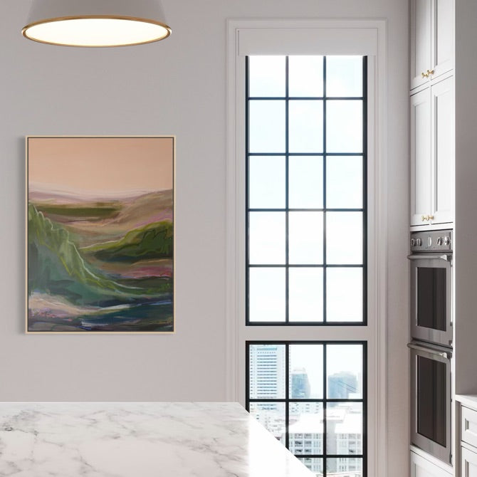 40" x 30" | Peachy queen