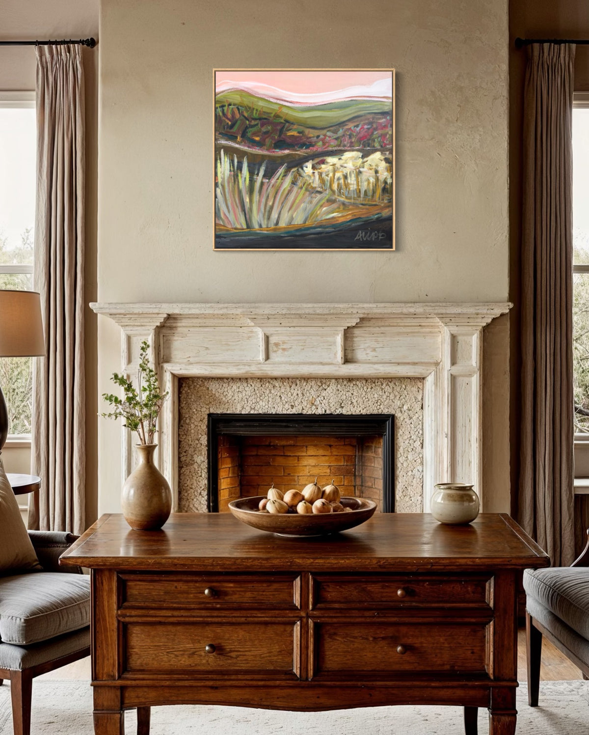 30" x 30" | Fall foliage i