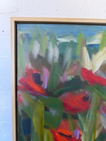 24" x 24" | Evening at the gardens