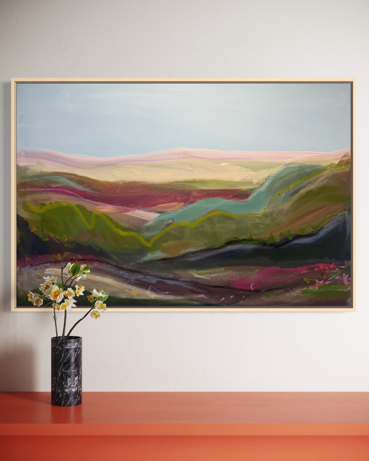 24" x 36" | Rose-colored memories