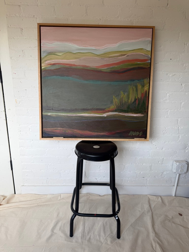 30" x 30" | Let's rest here