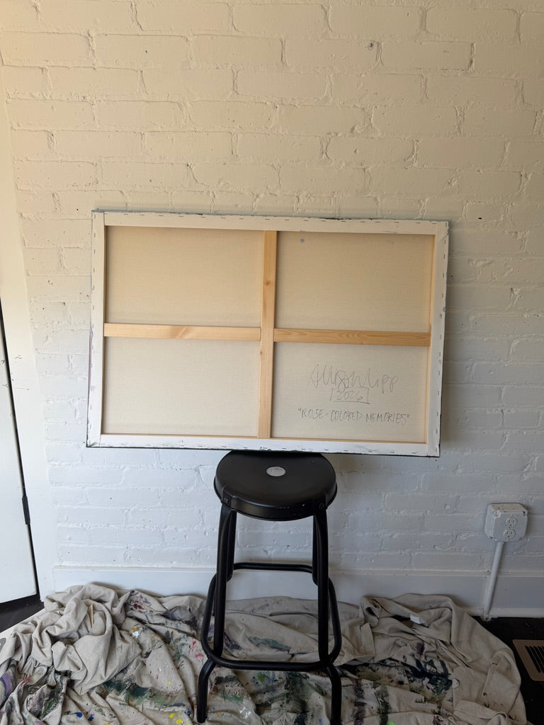 24" x 36" | Rose-colored memories