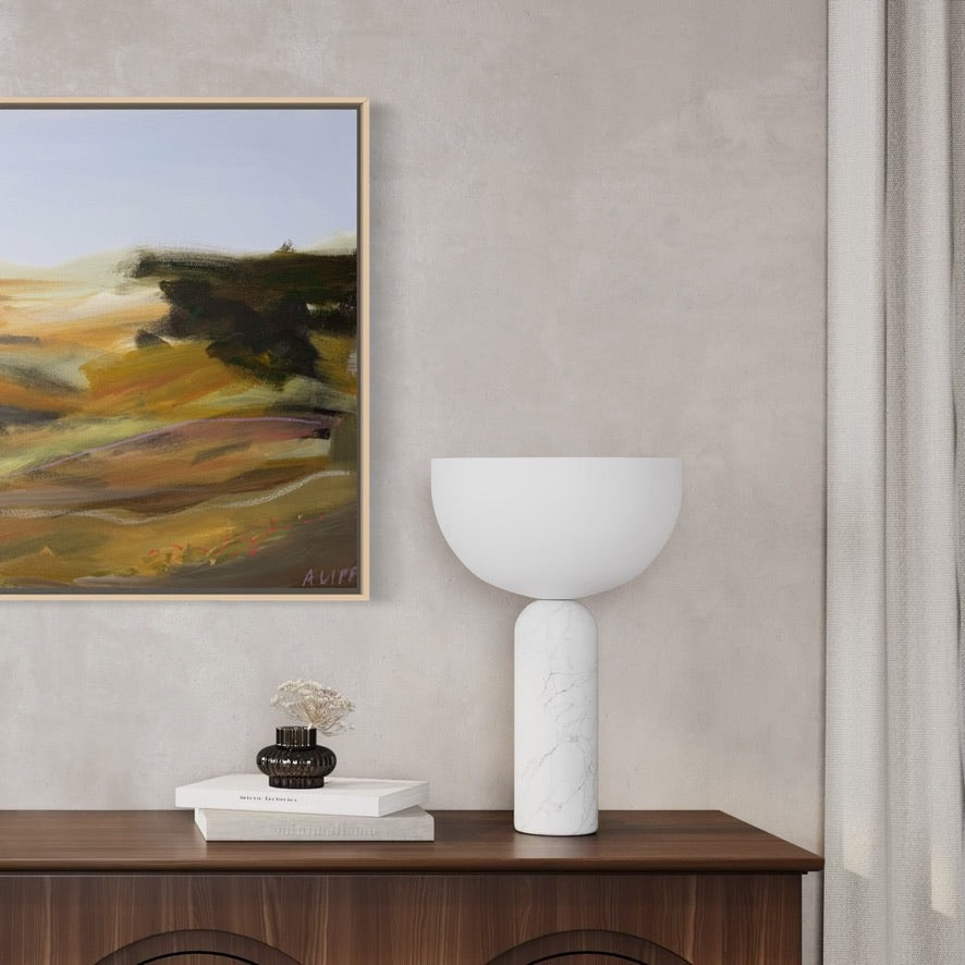 24" x 36" Abstract Landscape | Acrylic and oil stick on canvas