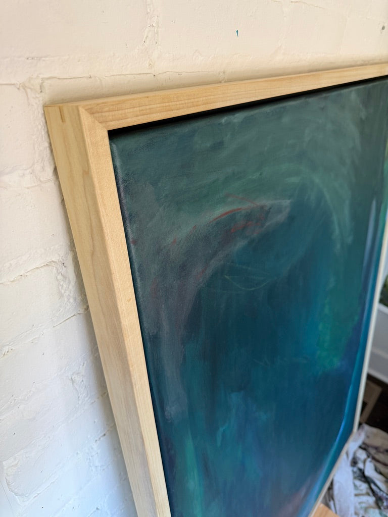 (set of 2) 48" x 36" Mixed Media on Canvas