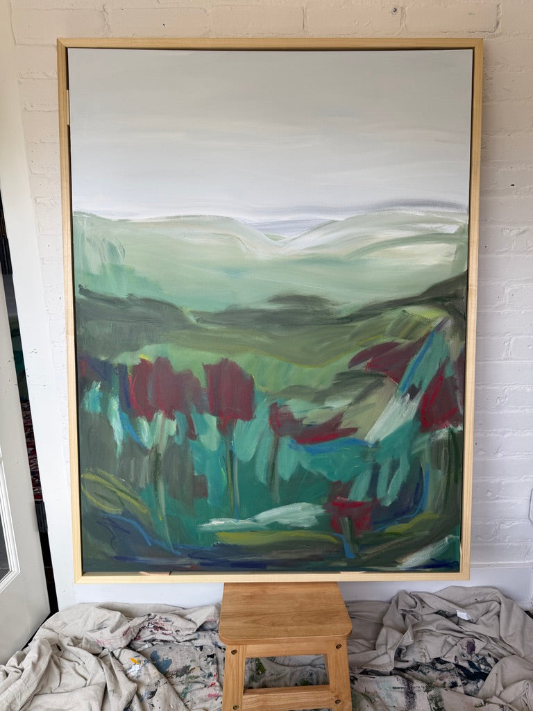 48" x 36" | Garden with a view, II