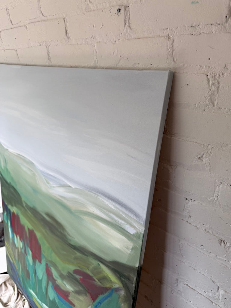 48" x 36" | Garden with a view, II