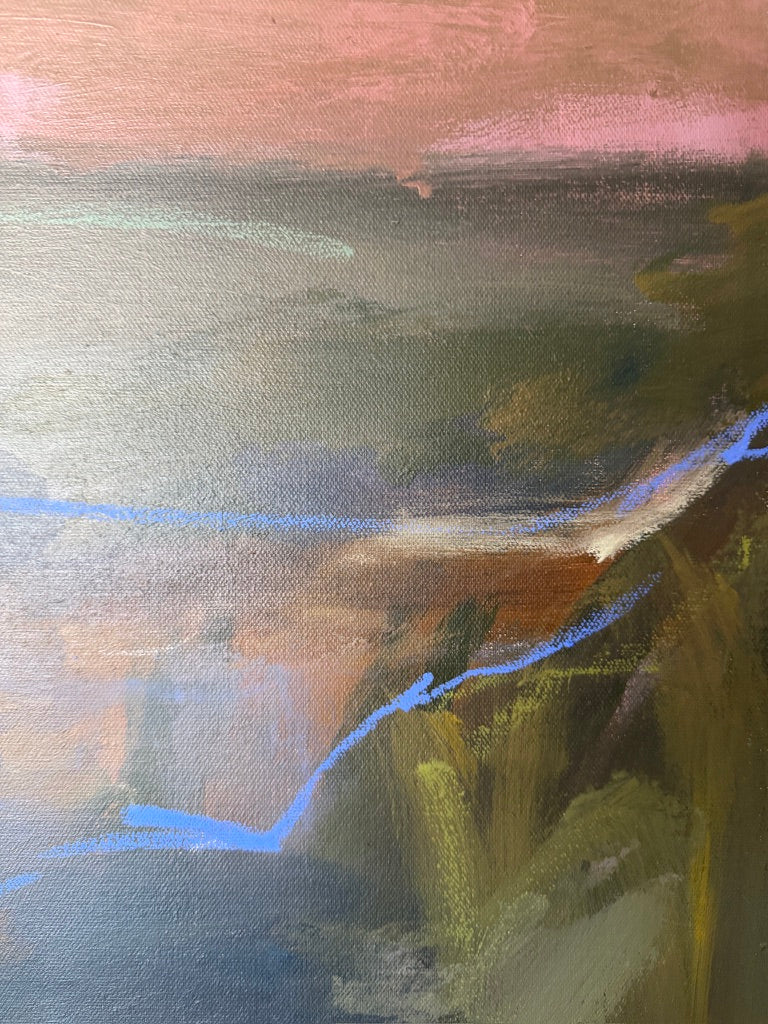 36" x 36" | Jump in the lake