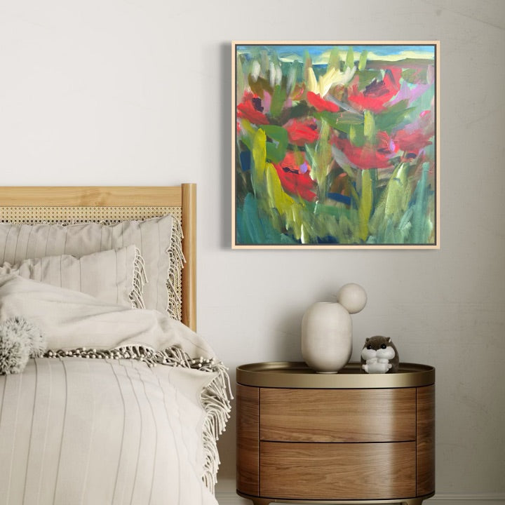 24" x 24" | Evening at the gardens