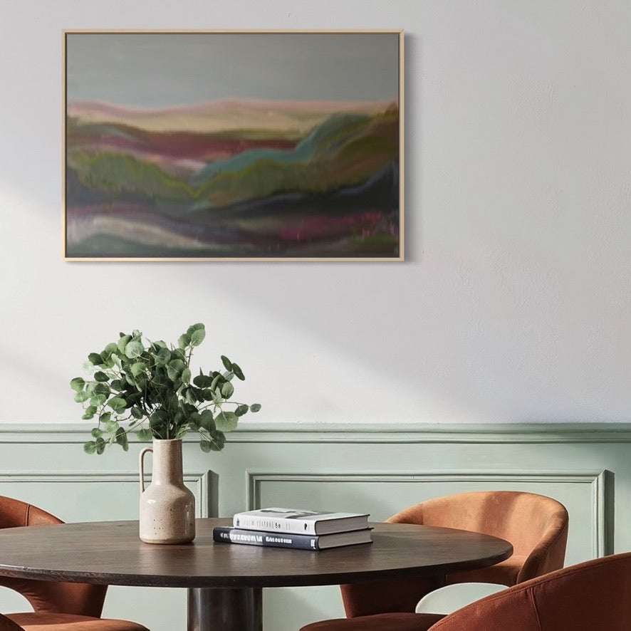 24" x 36" | Rose-colored memories