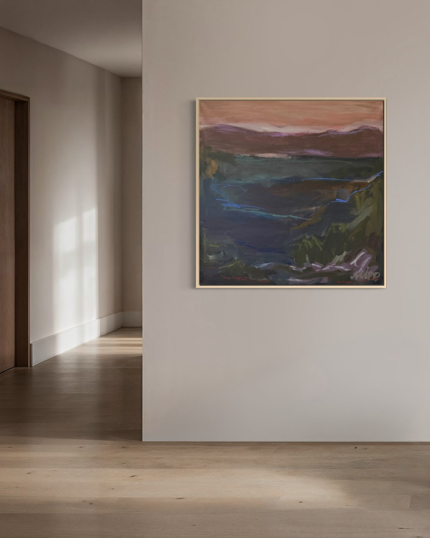 36" x 36" | Jump in the lake