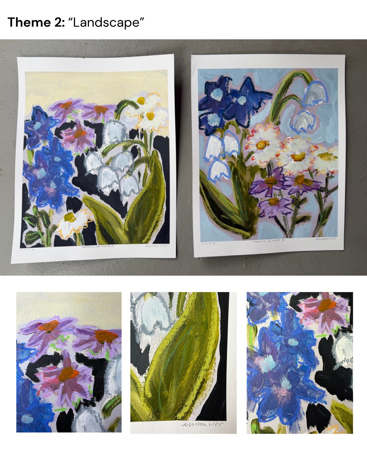 "Family Flowers" Commission [Deposit]