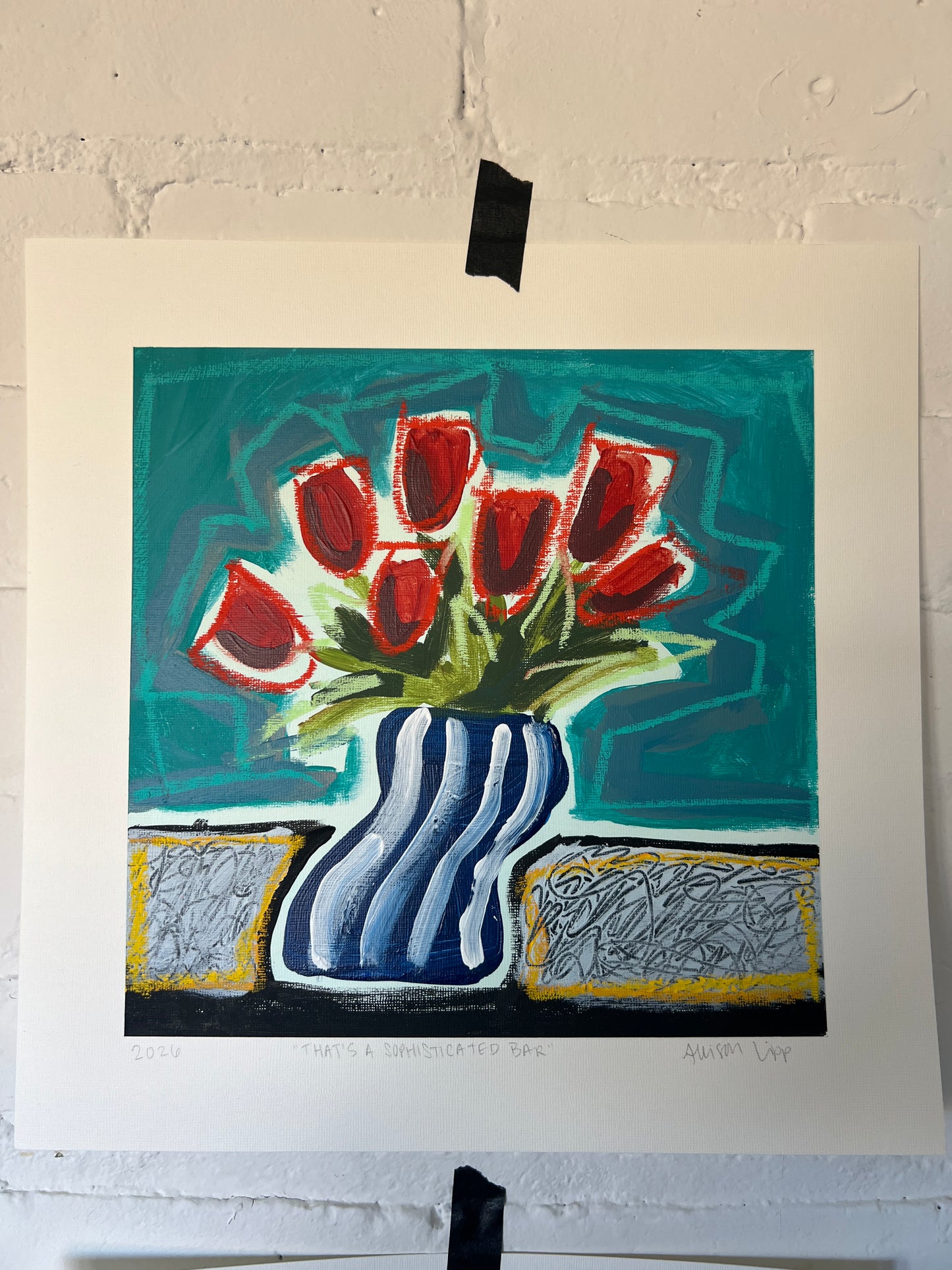 9"x9" | "That's a sophisticated bar"