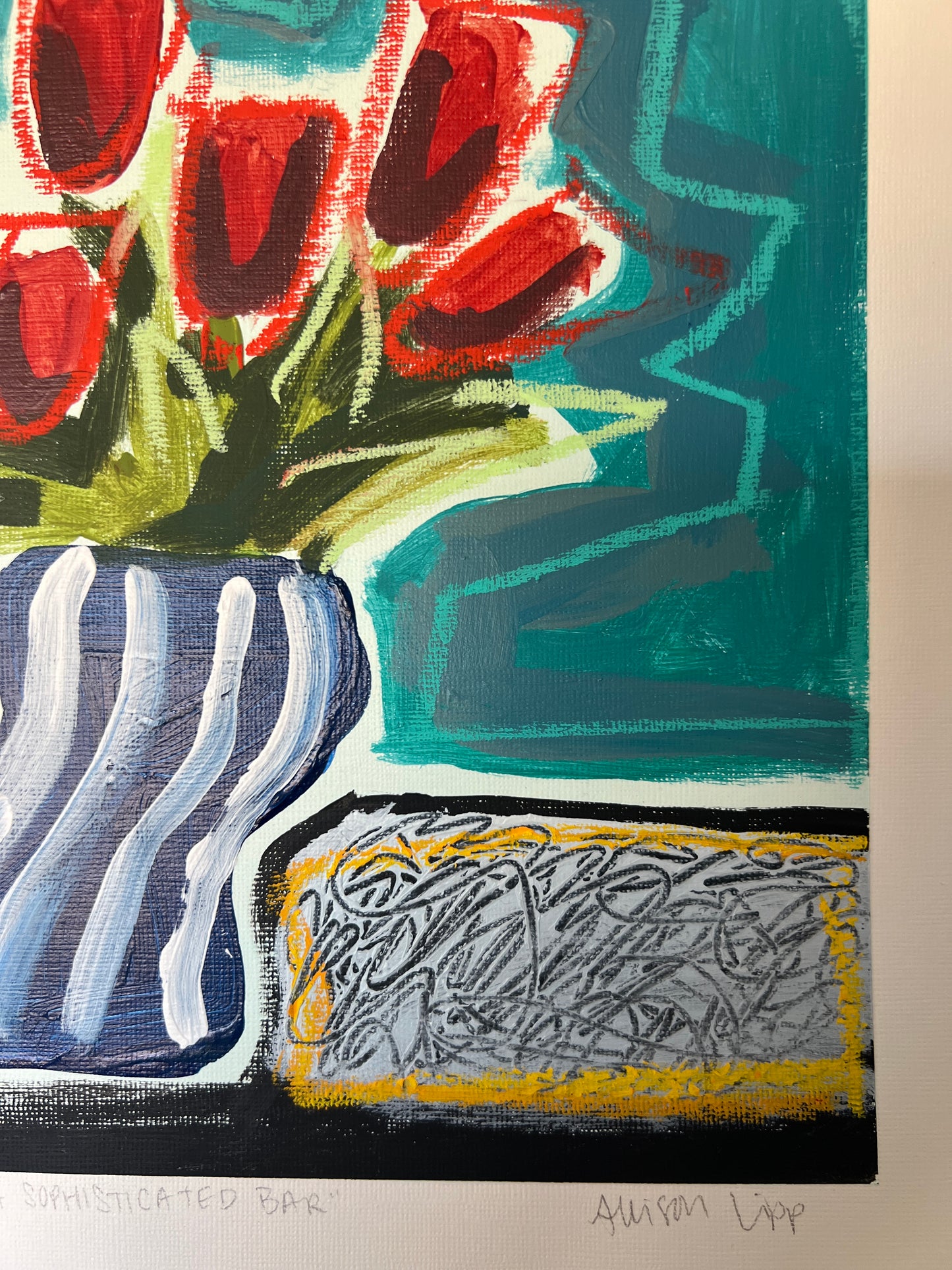 9"x9" | "That's a sophisticated bar"