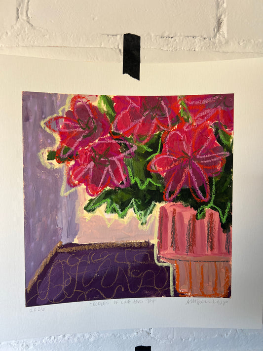 9"x9" | "Oodles of Love and Joy"